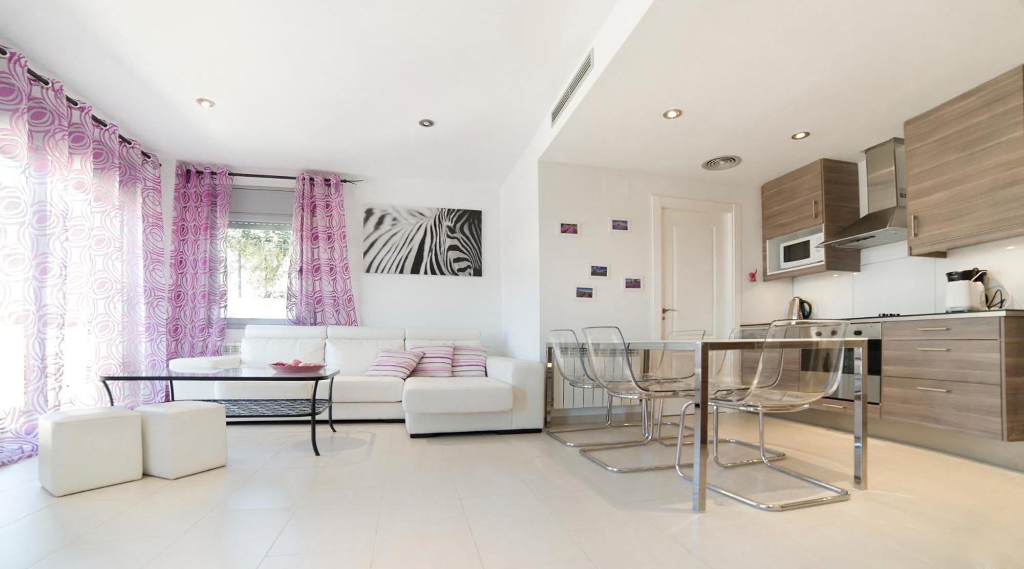 דירות סיטגס Duplex Moderno 3 Hab Parking, Vistas Al Mar Y Terraza מראה חיצוני תמונה